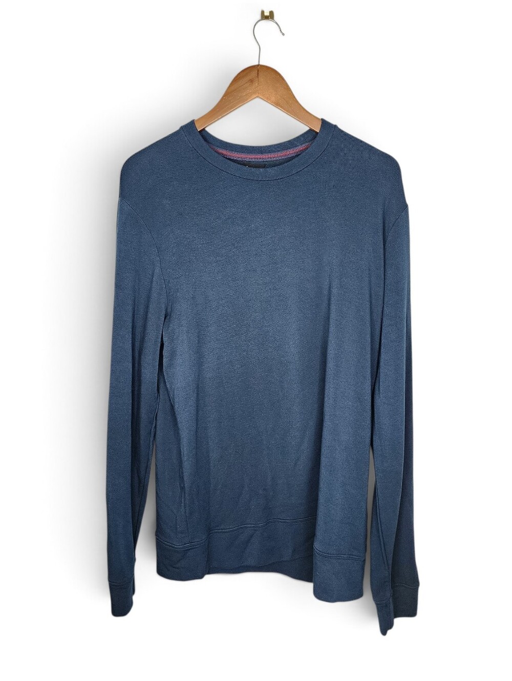 Velvet by Graham & Spencer Soren Luxe Fleece Pullover in Navy Size L